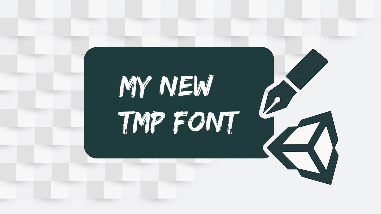 Как делать шрифты для TextMeshPro