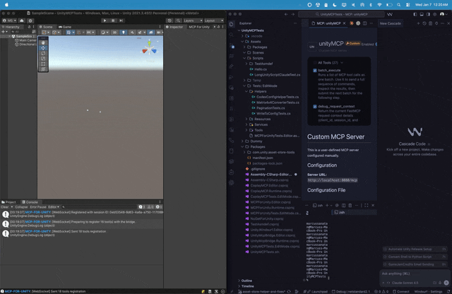 MCP для Unity