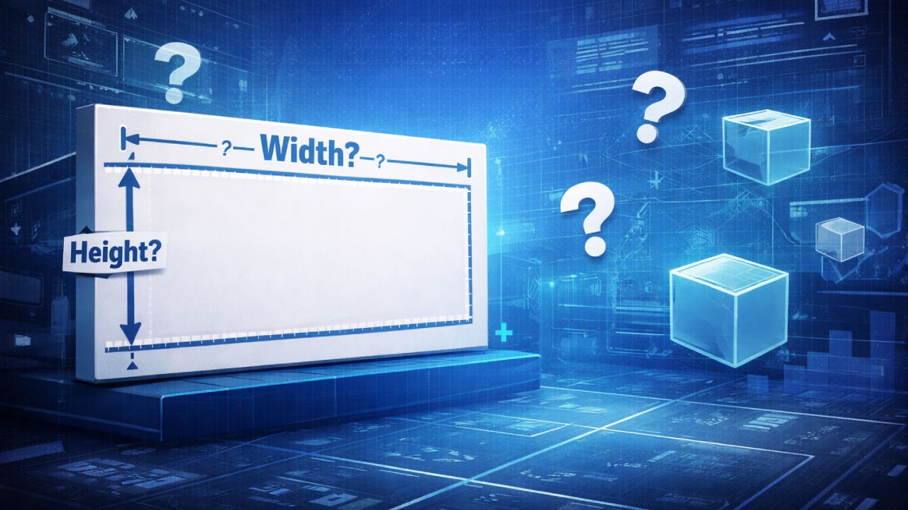 Как получить размеры TMP